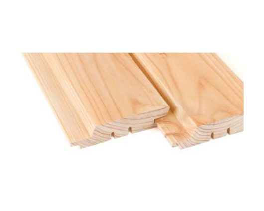 WEISSTANNE - FASSADENROFIL Nut & Feder